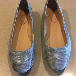 NWOT Gray Calvin Klein flats